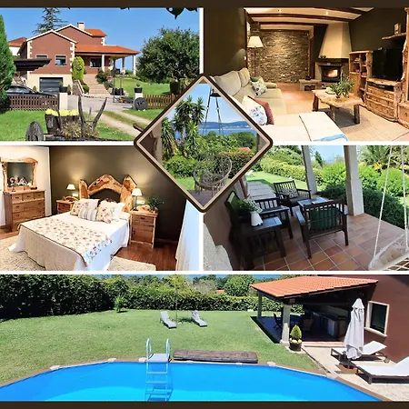 Rural 400 M Playa Piscina Barbacoa Chimenea *